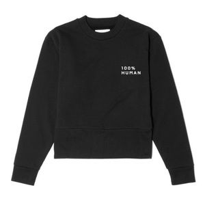 Everlane 100% human crewneck sweatshirt